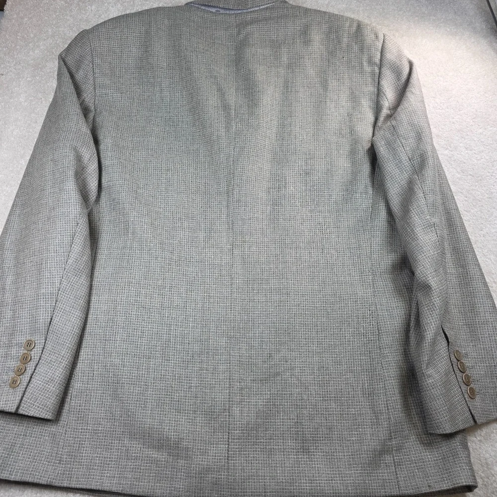 Gianni Manzoni 44S Blazer Wool Silk Lanificio Di Pray Biella Made Italy Coat